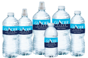 GLACIER WATER BOTTLES